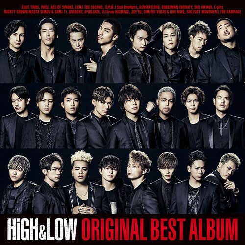 HiGH & LOW ORIGINAL BEST ALBUM[CD] [2CD+DVD] / オムニバス