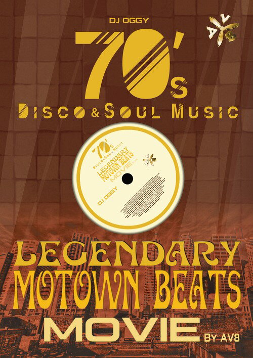 Legendary Motown Beats Movie by AV8 -70’s Disco &[DVD] / DJ OGGY