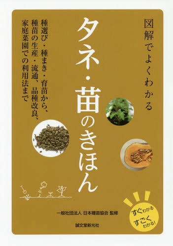 図解でよくわかるタネ・苗のきほん 種選び・種まき・育苗から、種苗の生産・流通、品種改良、家庭菜園での利用法まで[本/雑誌] (すぐわかるすごくわかる!) / 日本種苗協会/監修