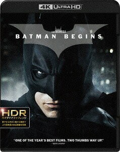 バットマン ビギンズ[Blu-ray] ＜4K ULTRA HD&ブルーレイセット＞ (3枚組) / 洋画