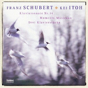 ご注文前に必ずご確認ください＜商品説明＞＜収録内容＞ピアノ・ソナタ 第14番 イ短調 D784 Op.143 I.Allegro giusto / 伊藤恵ピアノ・ソナタ 第14番 イ短調 D784 Op.143 II.Andante / 伊藤恵ピアノ・ソナタ 第14番 イ短調 D784 Op.143 III.Allegro vivace / 伊藤恵楽興の時 D780 Op.94 1.Moderato / 伊藤恵楽興の時 D780 Op.94 2.Andantino / 伊藤恵楽興の時 D780 Op.94 3.Allegretto moderato / 伊藤恵楽興の時 D780 Op.94 4.Moderato / 伊藤恵楽興の時 D780 Op.94 5.Allegro vivace / 伊藤恵楽興の時 D780 Op.94 6.Allegretto-Trio-Allegretto da capo / 伊藤恵3つのピアノ曲(即興曲) D946 1.Allegro assai-Andante-Allegro assai / 伊藤恵3つのピアノ曲(即興曲) D946 2.Allegretto / 伊藤恵3つのピアノ曲(即興曲) D946 3.Allegro / 伊藤恵＜アーティスト／キャスト＞シューベルト(作曲者)　伊藤恵(演奏者)＜商品詳細＞商品番号：FOCD-9462Kei Ito (piano) / Schubert: Piano Works 3メディア：CD発売日：2010/04/21JAN：4988065094621シューベルト: ピアノ作品集 3[CD] / 伊藤恵 (pf)2010/04/21発売