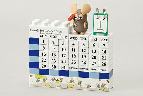 ブロックカレンダー レオ・レオニ— [2019年カレンダー][グッズ] / カレンダー