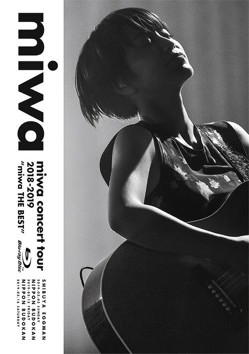 miwa concert tour 2018-2019 ”miwa THE BEST”[Blu-ray] [Blu-ray+CD] / miwa