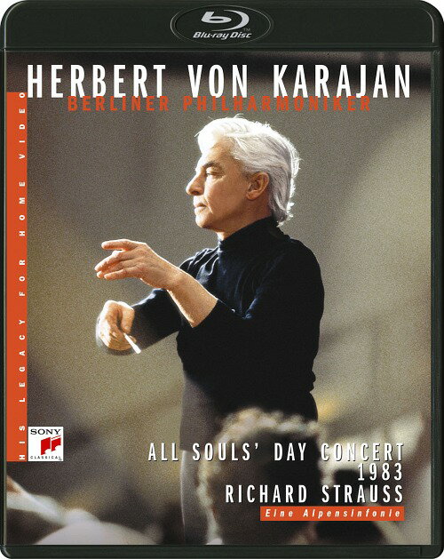 カラヤンの遺産 R.シュトラウス: アルプス交響曲(”万霊節”メモリアル・コンサート1983)[Blu-ray] / ヘルベルト・フォン・カラヤン (指揮)/ベルリン・フィルハーモニー管弦楽団