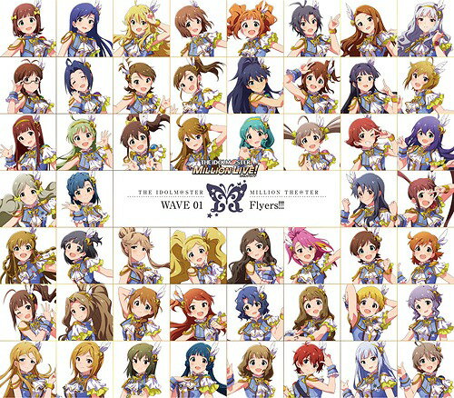 THE IDOLM＠STER MILLION THE＠TER WAVE[CD] 01 Flyers!!! [CD+Blu-ray] / 765 MILLION ALLSTARS