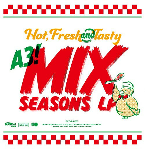 A3! MIX SEASONS LP[CD] / ゲーム・ミュージック