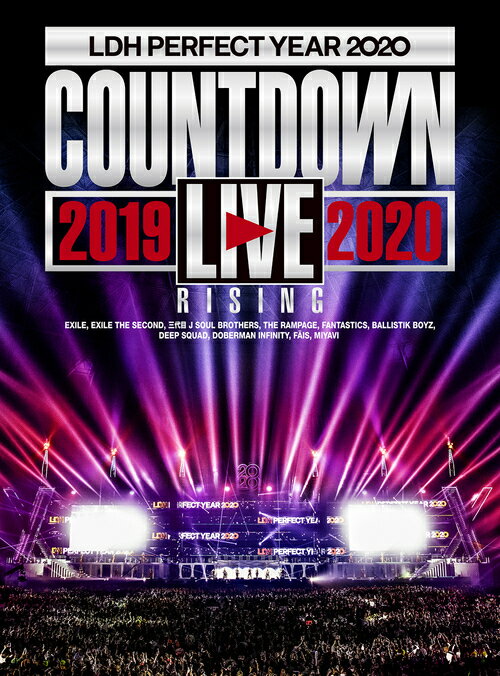 LDH PERFECT YEAR 2020 COUNTDOWN LIVE 2019→2020 ”RISING” Blu-ray / オムニバス