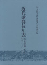 近代歌舞伎年表[本/雑誌] 名古屋篇第5巻 (単行本・ムック) / 日本芸術文化振興会国立劇場調査養成部調査記録課近代歌舞伎年表編纂室/編