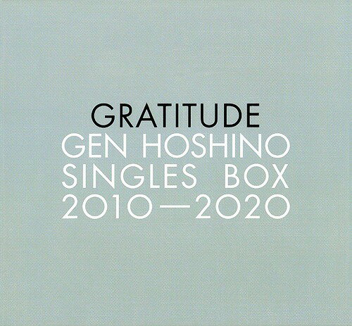 Gen Hoshino Singles Box ”GRATITUDE”[CD] [11CD+10DVD+特典CD+特典BD/初回限定盤] / 星野源