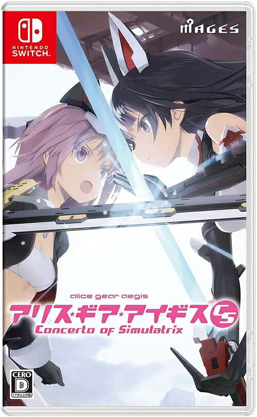 ご注文前に必ずご確認ください＜商品説明＞2000年代に熱狂的なファンの支持のもと、一つのジャンルとして確立したメカ少女 。ジャンル創始者の島田フミカネ氏と共に開発した「アリス・ギア・アイギス」はスマートフォンを中心に人気を博している。この度、満を持してコンシューマゲームに登場！元来望まれていた物理コントローラー操作による爽快感と対戦要素を付加し、アリスギアファンと3D対戦アクションゲームファンに新たなメカ少女をお届けします。■3D空間フル使用の本格3D対戦アクションゲーム！：CS版はアクトレス（女の子）同士の対戦形式となり22人がプレイアブル実装！●キャラクターデザイン：島田フミカネ氏●メカニックデザイナー：海老川兼武氏・柳瀬敬之氏●サウンド：ZUNTATAの豪華な製作スタッフ陣を迎え、シナリオのフルボイス化、新ステージBGMの新曲、ギアの稼働アニメーション追加などスマホにないリッチな演出を展開します。■同時に最大6人で楽しめるオンラインマルチプレイ：1プレイヤー3キャラを使用したタッグマッチから1プレイヤー1キャラの最大6人同時バトルロイヤル。全てのゲームモードで遊ぶたびにアイテム交換用通貨が排出され、交換通貨を集める事で200種以上の武装や100種類以上のコスチュームやアクセサリーと交換する事が可能になります。獲得した武器、服、アクセサリーで好きなだけカスタマイズが楽しめます。【CERO年齢別レーティング: 17歳以上対象】＜アーティスト／キャスト＞島田フミカネ(演奏者)＜商品詳細＞商品番号：HAC-P-A5HQAGame / Alice Gear Aegis CS - Concerto of Simulatrix - [Regular Edition]メディア：Nintendo Switch発売日：2022/09/08JAN：4562412131179アリス・ギア・アイギスCS　〜コンチェルト オブ シミュラトリックス〜[Nintendo Switch] [通常版] / ゲーム2022/09/08発売