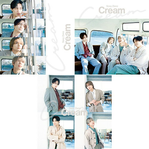【同時購入特典付き】 Cream[CD] [3タイプ一括購入セット] / Sexy Zoneのサムネイル
