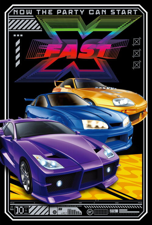 【インロック】ワイルド・スピード / ファイヤーブースト 3D ポストカード【2023年5月発売】[グッズ]