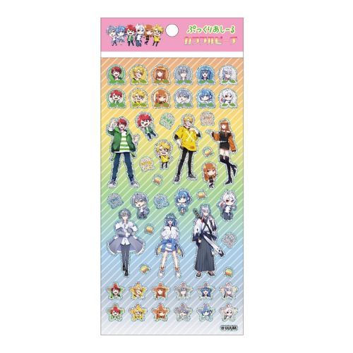 【エンスカイ】カラフルピーチ ぷっくりあシール (1)【2023年9月発売】[グッズ]のサムネイル