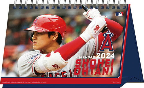 卓上 大谷翔平【2023年10月発売】[グッズ] [2024年カレンダー] / 大谷翔平