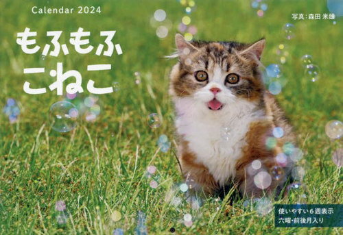 もふもふこねこ[本/雑誌] 2024 (インプレスカレンダー) / インプレス