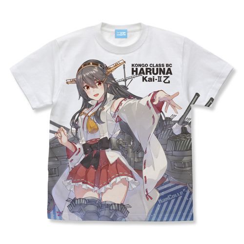 【コスパ】榛名改ニ乙 フルグラフィックTシャツ [艦隊これくしょん -艦これ-]【2024年3月発売】[グッズ] WHITE / Mのサムネイル