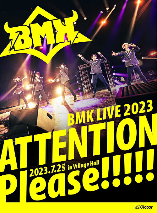 BMK LIVE 2023ATTENTION Please!!!!![Blu-ray] / BMK