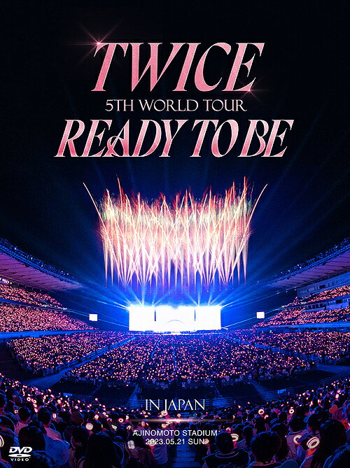 TWICE 5TH WORLD TOUR ’READY TO BE’ in JAPAN DVD 初回限定盤 / TWICE