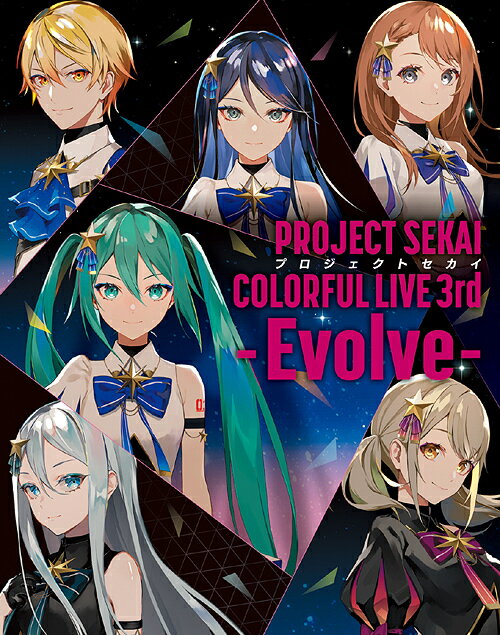 プロジェクトセカイ COLORFUL LIVE 3rd - Evolve -[Blu-ray] [初回限定盤] / ゲーム・ミュージック