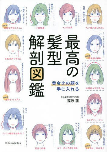 最高の髪型解剖図鑑 黄金比の顔を手に入れる[本/雑誌] / 篠原龍/著