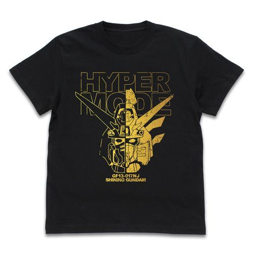 機動武闘伝Gガンダム シャイニングガンダム ハイパーモード Tシャツ ブラック / L