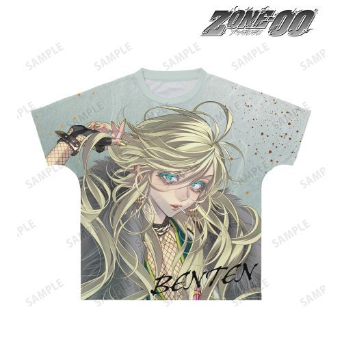 【アルマビアンカ】ZONE-00 九条キヨ先生 描き下ろし 弁天 和装 Ver. フルグラフィックTシャツ【2024年9月発売】[グッズ] ユニセックス / XXS