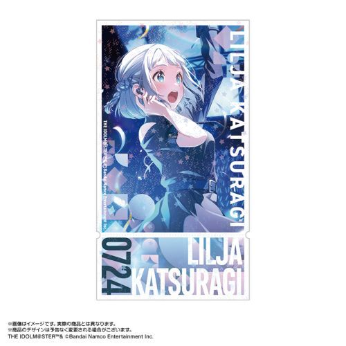 【あみあみ】学園アイドルマスター チケット風ダイカットステッカー 葛城リーリヤ [THE IDOLM@STER アイドルマスター]【2024年7月発売】[グッズ]