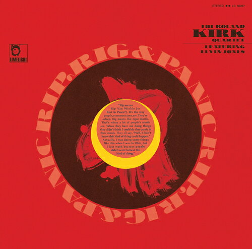 リップ・リグ・アンド・パニック[CD] [UHQCD] / ローランド・カーク・カルテット