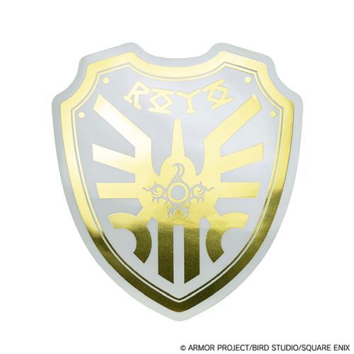 【スクウェアエニックス】ドラゴンクエスト メタリックダイカットステッカー ロトの盾【2024年10月発売】[グッズ]