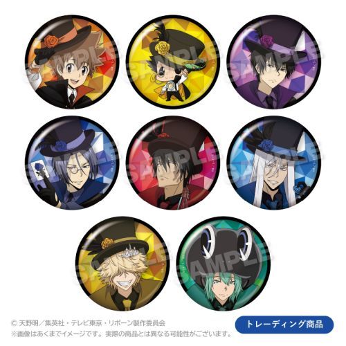 【ステラノーツ】家庭教師ヒットマンREBORN! トレーディング 缶バッジ 怪盗団 Ver. BOX【2025年1月発売】[グッズ]