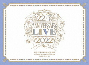 22/7 LIVE at 東京国際フォーラム 〜ANNIVERSARY LIVE 2022〜[Blu-ray] [完全生産限定盤] / 22/7