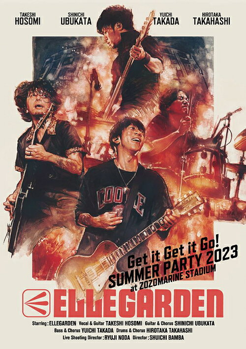 「Get it Get it Go! SUMMER PARTY 2023 at ZOZOMARINE STADIUM」[DVD] / ELLEGARDEN