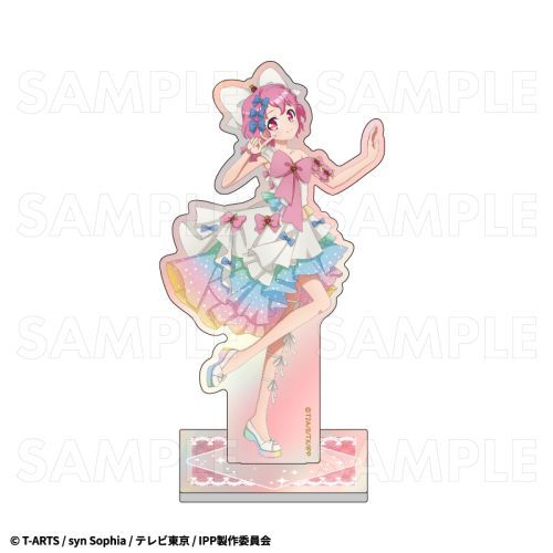 【ティームエンタテインメント】プリパラ さんくす ハッピーリボンコーデ オーロラアクリルスタンド 【レオナ】【2025年3月発売】[グッズ]