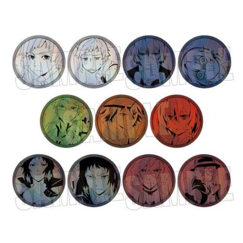文豪ストレイドッグス』ホログラムビッグ缶バッジセット 第5