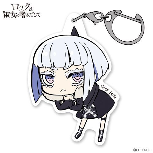 【コスパ】ロックは淑女の嗜みでして 白矢環 アクリルつままれ【2025年8月発売】[グッズ]のサムネイル