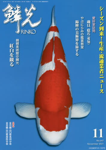 鱗光 2021-11[本/雑誌] / 新日本教育図書