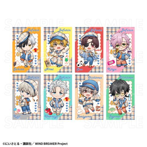 楽天ネオウィング 楽天市場店【ティームエンタテインメント】TVアニメ 「WIND BREAKER」 【チェックセーラー】 トレーディング ミニブロマイド BOX【2025年7月発売】[グッズ]