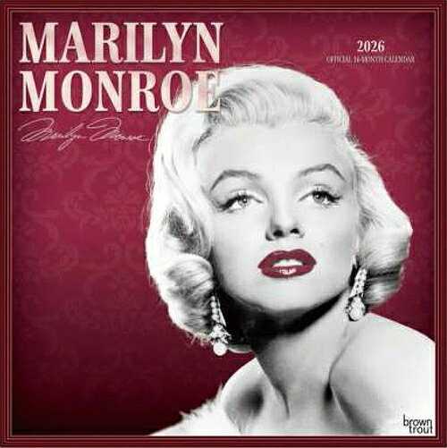 マリリン・モンロー (輸入版)【2025年9月発売】[グッズ] [2026年カレンダー] / マリリン・モンロー