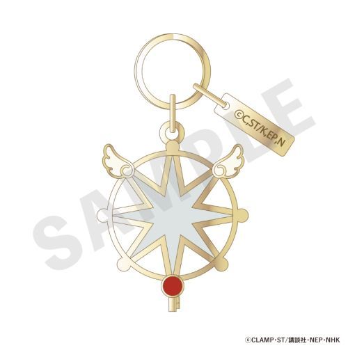 【コリー】TVアニメ 「カードキャプターさくら クリアカード編」 ステンドグラスキーホルダー (鍵)【2026年1月発売】[グッズ]のサムネイル