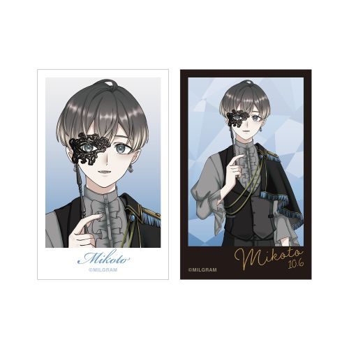 【アルマビアンカ】MILGRAM -ミルグラム- 描き下ろし ミコト バースデー Ver. 第2弾 インスタントカメ..