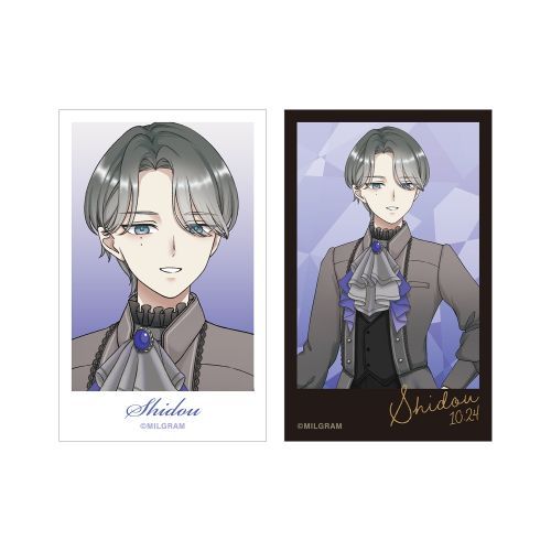 【アルマビアンカ】MILGRAM -ミルグラム- 描き下ろし シドウ バースデー Ver. 第2弾 インスタントカメ..