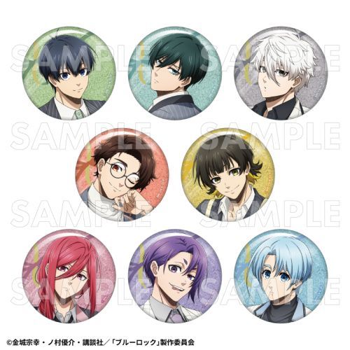 【ティームエンタテインメント】TVアニメ 『ブルーロック』 バレエコア Style トレーディング グリッター缶バッジ BOX【2026年2月発売】[グッズ]