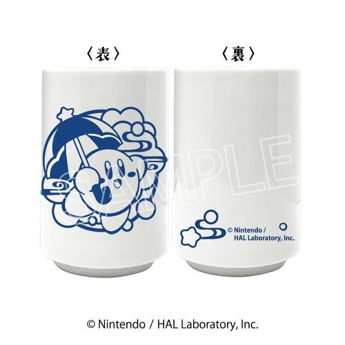 【ツインクル】星のカービィ 切り絵 シリーズ 湯のみ C パラソル (青)【2026年1月発売】[グッズ]