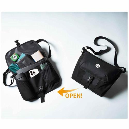 MonoMax (モノマックス)[本/雑誌] 2026年1月号 【付録】 シャカ 8ポケット付きメッセンジャーバッグ / ..