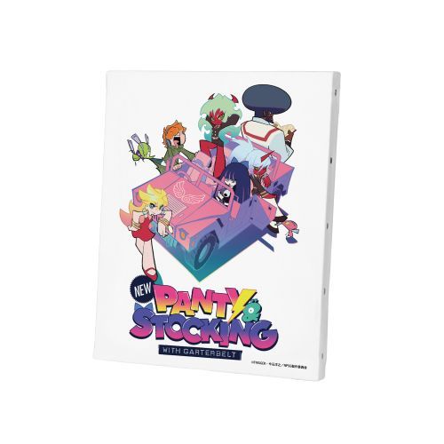 【アルマビアンカ】『New PANTY & STOCKING with GARTERBELT』 ティザービジュアル F3号キャンバスボー..