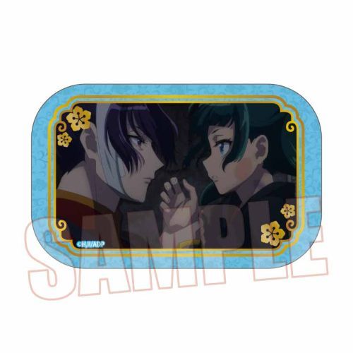 【ベルハウス】メモリーズ スクエア缶バッジ 薬屋のひとりごと / 猫猫 & 壬氏 B【2026年1月発売】[グッズ]