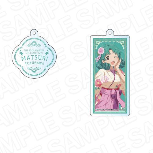 【コンテンツシード】アイドルマスター ミリオンライブ! ワイヤーキーホルダー 徳川まつり 着物 Ver.【2026年2月発売】[グッズ]