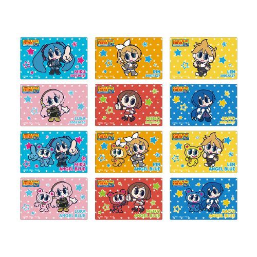 【アルマビアンカ】初音ミク ANGEL BLUE コラボ 描き起こし トレーディング カードステッカー BOX【202..