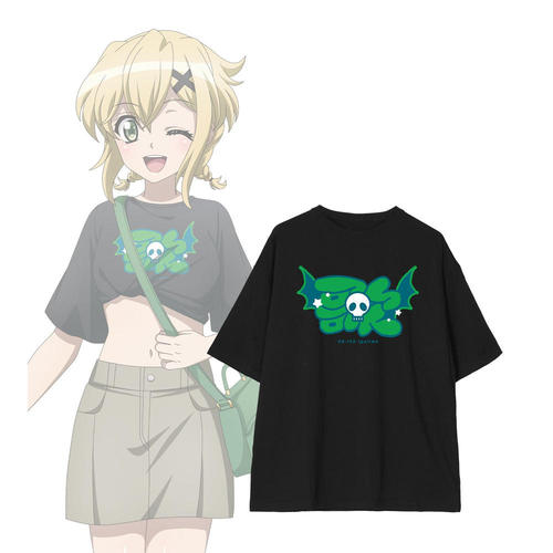 【アルマビアンカ】戦姫絶唱シンフォギア XV 描き下ろし 暁切歌 私服 Ver. 着用BIGシルエットTシャツ【2026年12月発売】[グッズ] ユニセックス / XL