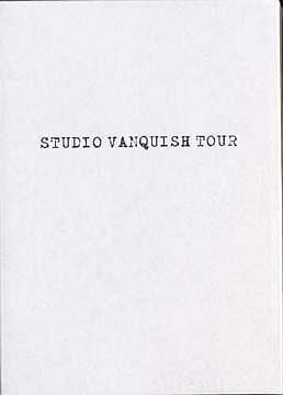 STUDIO VANQUISH TOUR[DVD] / ˥Х